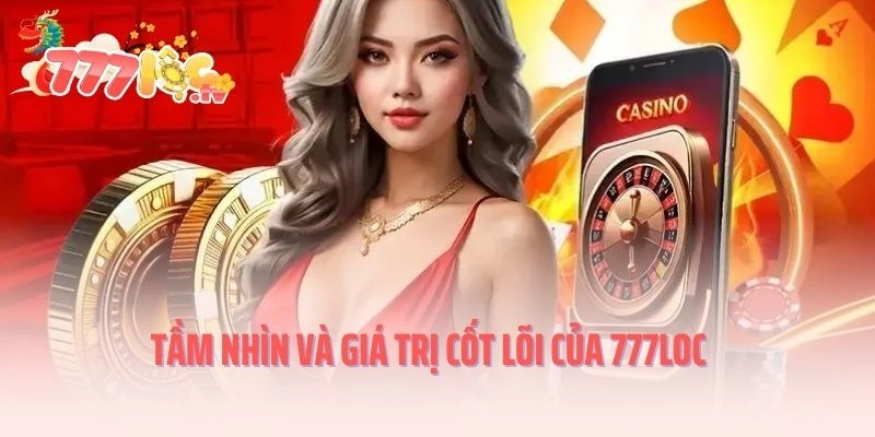 Tầm nhìn và giá trị cốt lõi của 777loc